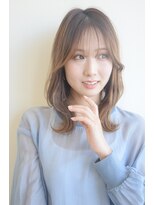 ハッシュタグ(HashTAG)&nbsp;ミディアムレイヤー/ベージュ/外ハネ