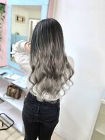 エクステ専門店あるじゃんすー 宇都宮店&nbsp;シルバーアッシュ#シールエクステ#グラデーションカラー#宇都宮