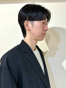 クレビアテン(CreBiA ten_) ダウンパーマ　センターパート