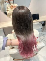 ソウィ(sowi)&nbsp;ベージュ×ピンクの組み合わせは最強◎