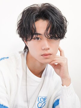 メンズヘアセンス 渋谷(MEN'S HAIR SENSE) ニュアンスパーマ/韓国マッシュ/ダークアッシュ/ベリーショート