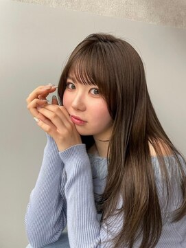 ロンドウル 熊本(Lond ulu) 髪質改善◎縮毛矯正レイヤーカット×シアカラー[熊本/上通/下通]