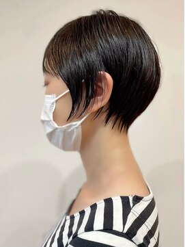 ヘアー イチマルヨン(hair 104) 酸性ストレート×ショートボブ