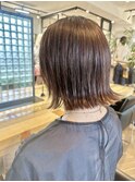 切りっぱなしボブミニボブパーマくびれボブ外ハネボブブリーチ