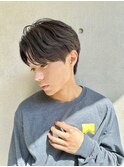 ビジネスヘア就活ヘアツーブロック刈り上げフェードメンズ