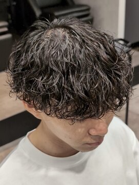 プルーブトウキョウ 渋谷(PROVE TOKYO) メンズマッシュ 波巻きスパイラルパーマ