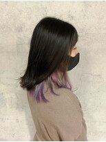 シエルブルー(ciel bleu)&nbsp;インナーカラーピンクバイオレット2色