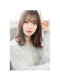 【骨格カット♪】きれいめ外はねスタイル