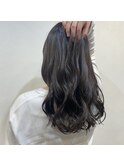 艶髪×ダークグレージュ