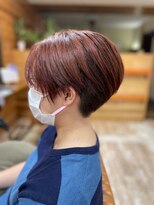 クロック バイ オハナ(Clock by Ohana)&nbsp;大人可愛いマッシュショートボブウルフカット◎30代40代50代60代