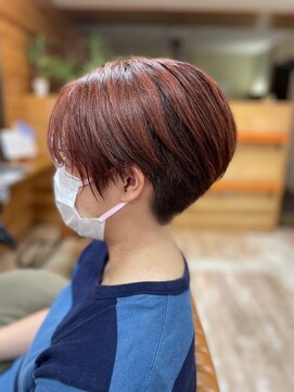 クロック バイ オハナ(Clock by Ohana) 大人可愛いマッシュショートボブウルフカット◎30代40代50代60代