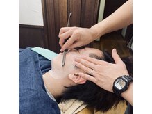 バーバー アミティ プール オム(BAR BER amity POUR HOMME)の雰囲気（リラクメニューが人気！[シェービング/ヘッドスパ/眉カット]）