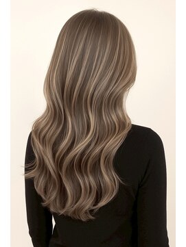 ヘアサロン エフ 渋谷(F) #ハイライトカラー　#ミルクティーベージュ　#アッシュベージュ