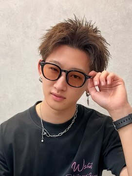 ジーナ 天神(Zina) 【Zina】メンズ/韓国/センターパート/縮毛矯正/福岡/天神/大名