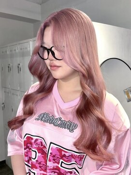 アドネ プライム(adne prime) ホワイトピンク/ブリーチ2回