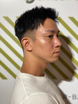 バーバーバー 四谷(BARBER-BAR) ビジネス爽やかクールスパークショートスタイル