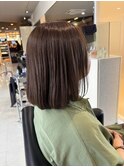 内巻きボブ