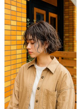 コポル(Copol) まわりと差がつく小顔ショート×モカブラウン