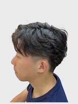 クオリス 上板橋店(QUALIS) ビジネス対応◎刈り上げフェザーパーマで好印象