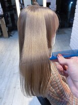 エン 栄店(enne)&nbsp;ココアベージュ/クラゲヘアー/ボブレイヤー/小顔/黒髪/栄