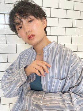 トリッカ 銀座(tricca) ショートパーマ/ショート/ハンサムショート/クセ毛風パーマ