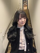 カノエ(canoe) くびれ巻き/寒色カラー/レイヤーカット/韓国ヘア/顔周りカット