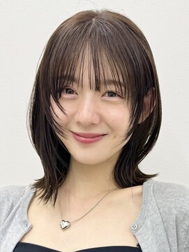 アイトーキョーエス 渋谷(AI TOKYO S) レイヤーボブ/オリーブベージュ/結べるボブ