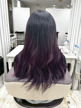 ガーデン 西川田店(garden) 宇都宮ブリーチなしダブルカラーイヤリングカラーレイヤーカット