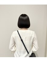 ダスク 武蔵小杉(dusk) 首元すっきり、まとまりの良いボブ