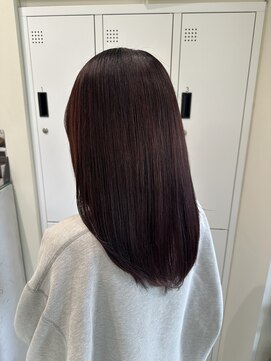 アローム(alom) 暖色バーガンディーピンク