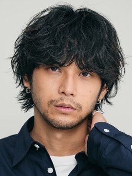 フィフスパーク(fifth PARK) 渋谷波巻きパーマ束感ツイストスパイラル無造作メンズパーマ色気