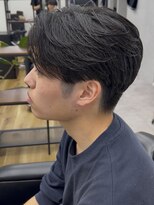 ナム 錦糸町(NAM)&nbsp;MEN’S/リバースセンターパート/ニュアンスパーマ/錦糸町