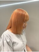 【暖音】ハイトーンオレンジで夏感upスタイル♪
