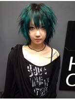 ハコ プラス(HACO+)&nbsp;【Haco+】Leo_レイヤーカット_ダブルカラー