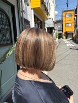 ナチュラ(natura)&nbsp;ハイライトボブスタイル