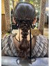 【垢抜け確定♪】お呼ばれ・トレンドヘアセット ¥4900