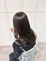 アンドカオマワリカットファム(Fann.)&nbsp;艶感たっぷり！ナチュラルブラウンロング