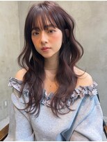 ケイト(kate)&nbsp;[kate] 大宮  ラベンダーピンク×韓国風レイヤースタイル