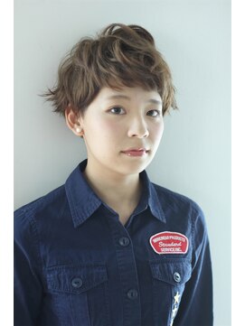 モッズ ヘア 新宿サウス店(mod's hair) ボーイッシュショートボブ