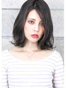 ヘアサロン ガリカ 表参道(hair salon Gallica) 『外ハネ × マットグレージュ』 切りっぱなしBob☆メルトカラー