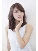 大人リラックスパーマスタイル