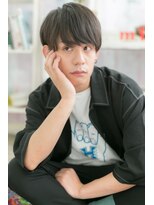 ミック ヘアアンドビューティー 大山店(miq  Hair&Beauty)&nbsp;サイドパートショートの重めスタイル