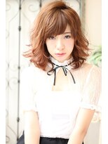 ヘアーアンドメイク シーク 吉祥寺(HAIR&MAKE SeeK) 外ハネ×ラフカールミディ☆【seek吉祥寺】