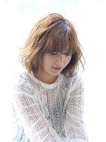 ヘアーアンドメイク シーク 八王子(HAIR&MAKE SeeK)&nbsp;ベージュカラー ボブ