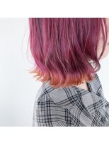 テクライズ 豊橋店(TECHRISE)&nbsp;レッドバイオレット×オレンジ