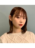 ツヤツヤ薄め前髪☆