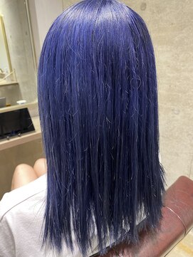 エイト 上野店(EIGHT ueno) EIGHT ueno【工藤】ダブルカラー/ネイビーブルー