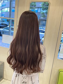 エクリフルール(equri fleur) 【ブリーチなし】秋色ピンクバイオレットカラー