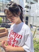 アイシー(I see)&nbsp;くくっても可愛いおくれ毛♪#小顔カット#天王寺