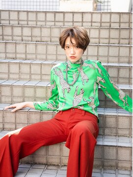 リブロ 三軒茶屋(LIBRO) 個性派×ハンサムショート